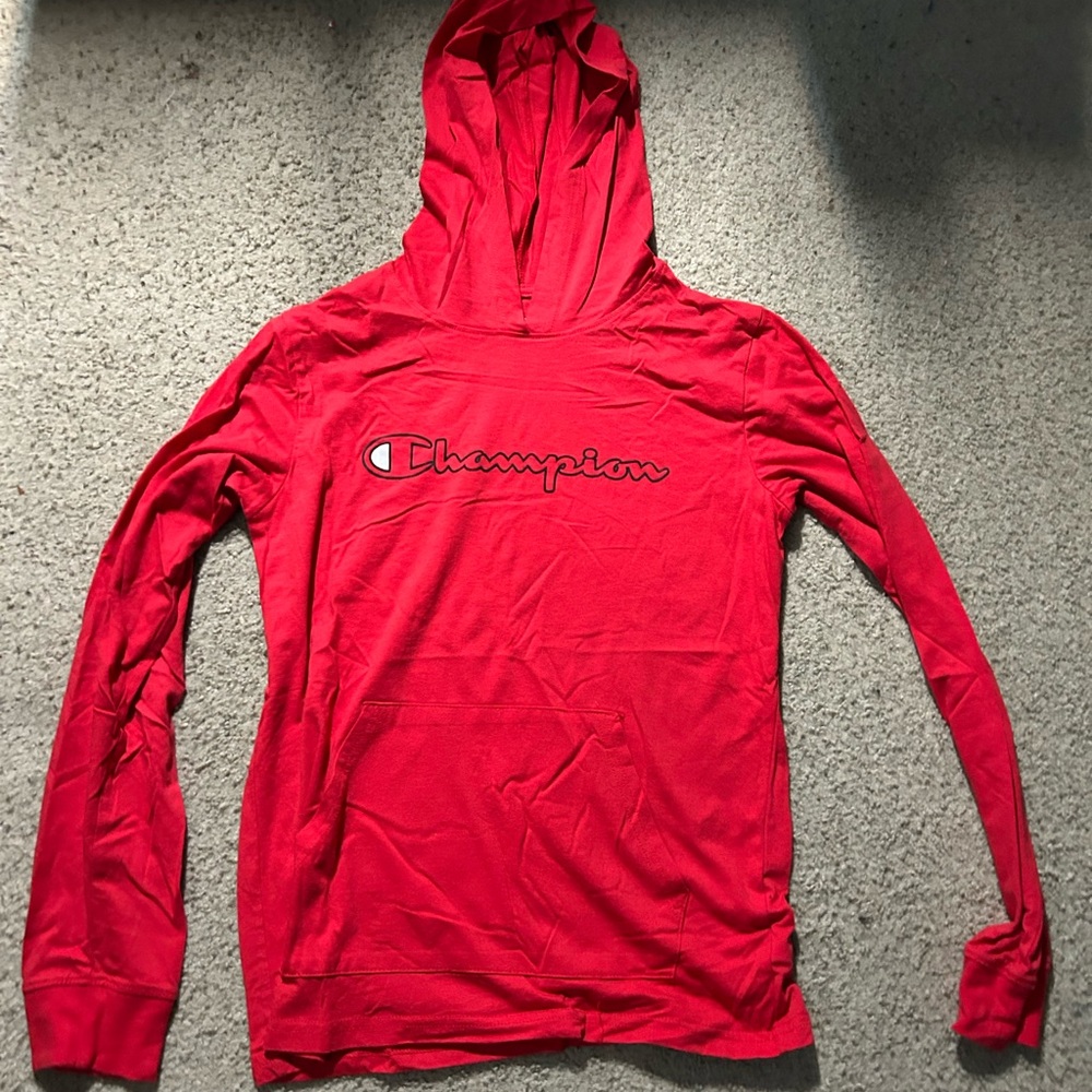 Kids Champion Shirt with Hood Used Boys Size XL